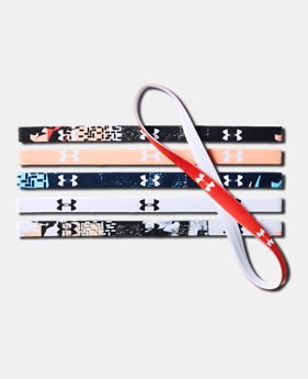 Women's UA Graphic Mini Headbands – 6-Pack 1 Color Available $14.99