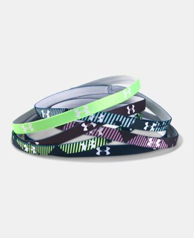 Women's UA Graphic Mini Headbands – 6-Pack 2 Colors Available $11.24