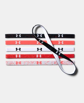 Women's UA Graphic Mini Headbands – 6-Pack 2 Colors Available $14.99