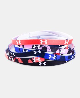 Women's UA Graphic Mini Headbands – 6-Pack 1 Color $14.99
