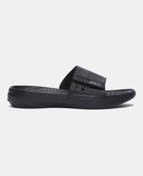 Men's UA Curry 3 Slides 3 Colors $49.99