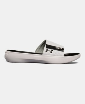 Men's UA Curry 3 Slides 1 Color $49.99