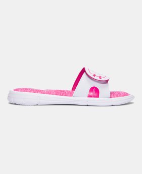 Women's UA Ignite Power In Pink® VIII Slides 1 Color $34.99