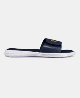 Best Seller Men's UA Ignite V Slides 1 Color $34.99