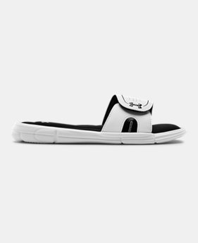 Women's UA Ignite VII Slides 1 Color Available $34.99
