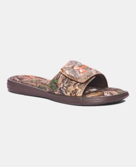 Men's UA Ignite Camo V Slides 1 Color $29.99