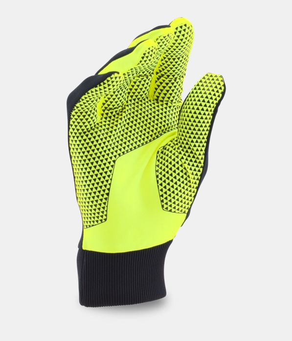 Men's UA Field Players Glove, Black ,