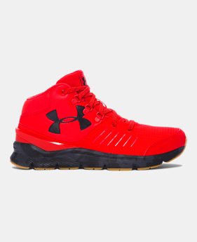 Boys' Grade School UA Overdrive Mid Marble Running Shoes 1 Color $69.99