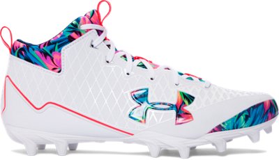 under armour floral cleats