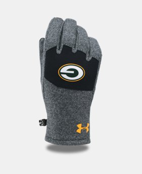 Men's NFL Combine Authentic UA ColdGear® Infrared Fleece Gloves $35