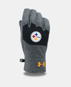 Kids' NFL Combine Authentic UA ColdGear® Infrared Fleece Gloves $30