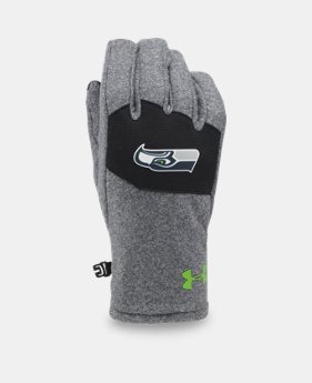 Kids' NFL Combine Authentic UA ColdGear® Infrared Fleece Gloves 7 Colors $30
