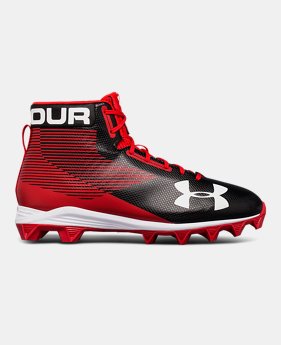 New Arrival Men’s UA Hammer™ Mid Rubber Molded Football Cleats 2 Colors Available $64.99