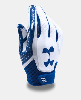 Men's UA Spotlight Football Gloves 1 Color Available $26.99 to $33.99