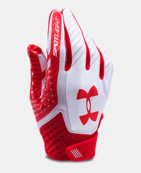 Men's UA Spotlight Football Gloves 1 Color Available $31.49