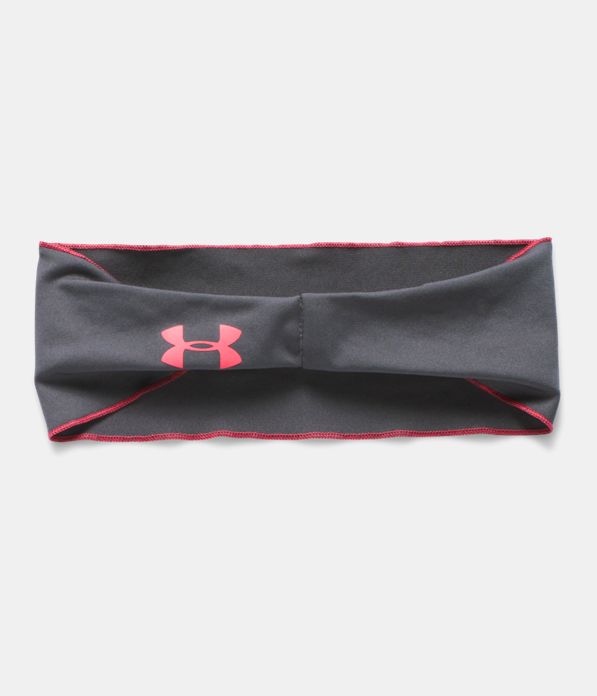 Women's UA Boho Headband, RHINO GRAY,