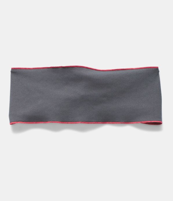 Women's UA Boho Headband, RHINO GRAY,