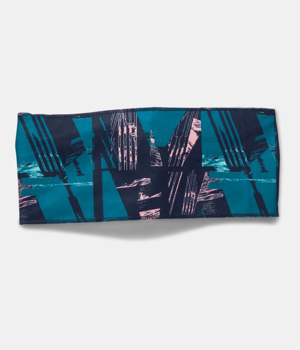 Women's UA Boho Headband, Midnight Navy,