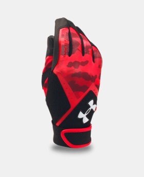 Boys' UA Clean Up Graphic Print Batting Gloves 1 Color $13.99
