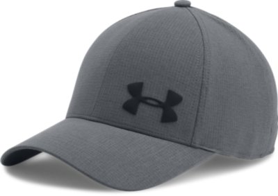 gray under armour hat
