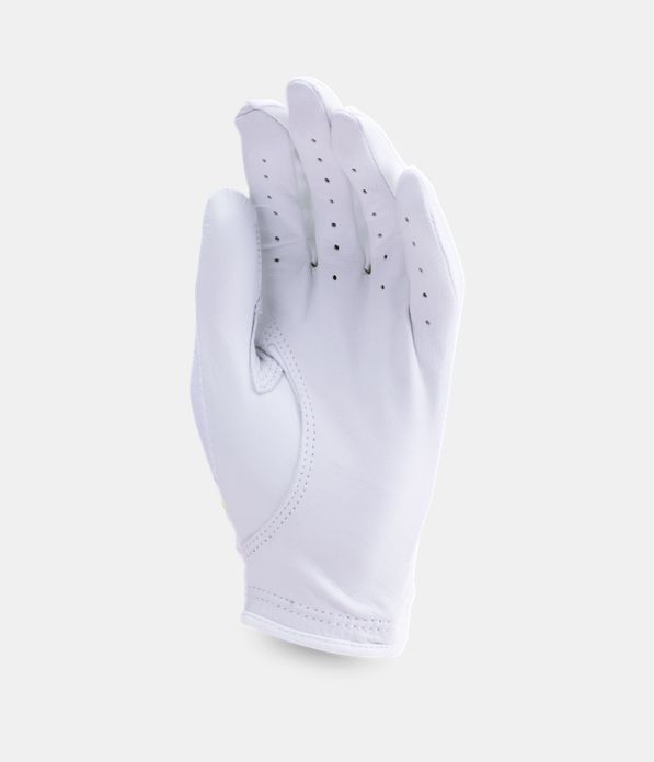 Women's UA CoolSwitch Golf Glove, White,