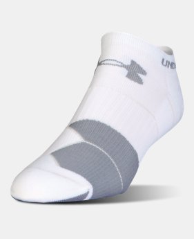 Men's UA Run Cushion Tab No Show Socks 3 Colors $13