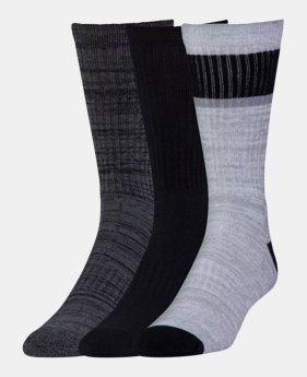 Men's UA Twisted 2.0 Crew Socks – 3-Pack 1 Color Available $19.99