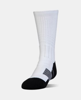 Boys' UA Unrivaled Crew Socks 4 Colors $15.99