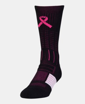 Men's UA Power In Pink® Unrivaled Crew Socks 1 Color $16.99
