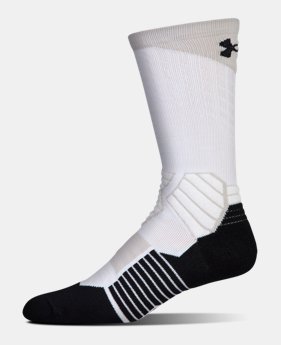 Men's UA Basketball Drive Crew Socks 1 Color Available $18