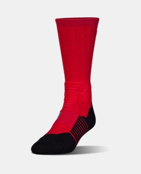 Men's UA Basketball Drive Crew Socks 1 Color $20.99