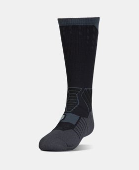 Boys' UA Basketball Drive Crew Socks 1 Color Available $17