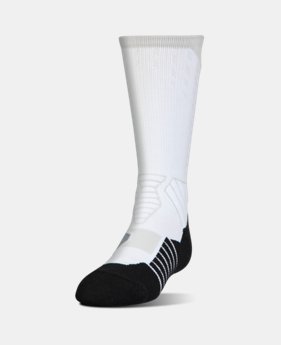 Boys' UA Basketball Drive Crew Socks 2 Colors Available $17