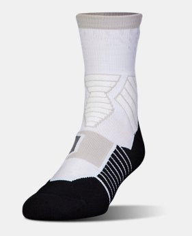 Best Seller Men's UA Basketball Drive Mid Socks 1 Color $14.99