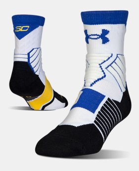 Men's UA Drive SC30 Mid Basketball Socks 1 Color $18