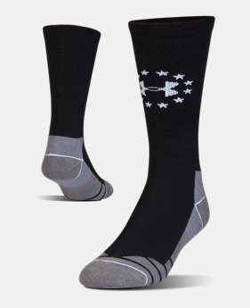 Men's UA Hitch Lite Freedom Boot Socks 1 Color Available $16