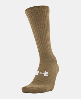 Men's UA HeatGear® Tactical Boot Socks 3 Colors $11.99