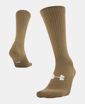 Men's UA HeatGear® Tactical Boot Socks 1 Color $9.99 to $10