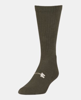 Men's UA HeatGear® Tactical Boot Socks 1 Color $11.99