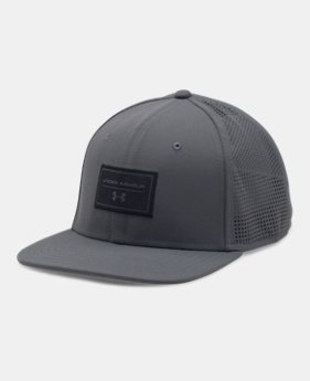 New Arrival Men's UA SuperVent Flat Brim Cap 1 Color $29.99