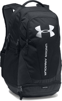 black and pink under armour backpack