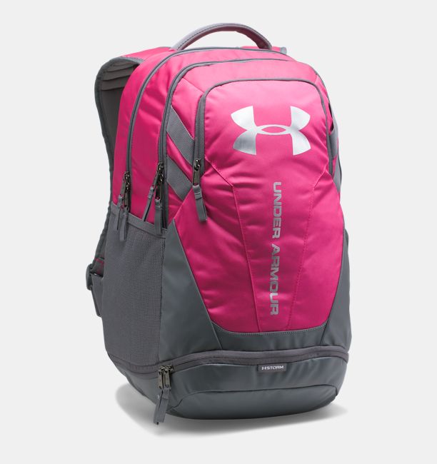 UA Hustle 3.0 Backpack, Tropic Pink, , Tropic Pink, Click to view full size