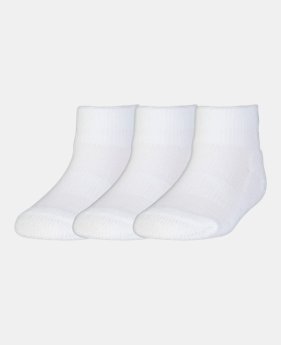 Kids' Toddler UA ArmourGrip™ Low Cut Socks – 3-Pack 1 Color $9.99