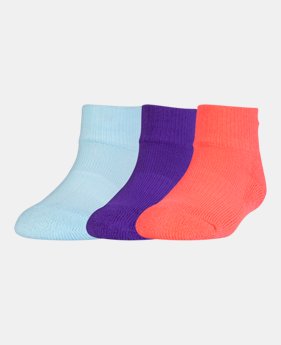 Kids' Toddler UA Low Cut Socks – 3-Pack $8.99