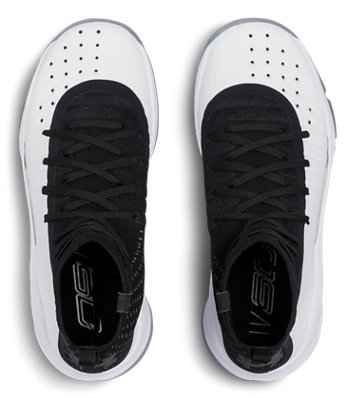 curry 4 shoes black and white