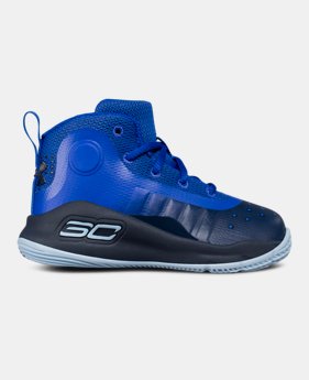 Infant UA Curry 4 Mid Basketball Shoes 1 Color Available $59.99