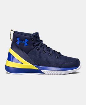 New Arrival Boys' Pre-School UA X Level Ninja Basketball Shoes 1 Color $67.99