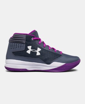 Girls' Grade School UA Jet 2017 Basketball Shoes 2 Colors $54.99