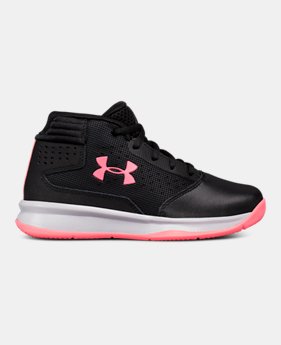 Girls' Pre-School UA Jet 2017 Basketball Shoes 1 Color $59.99