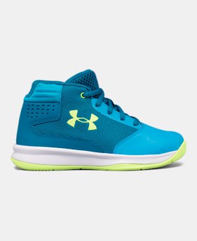 Girls' Pre-School UA Jet 2017 Basketball Shoes 1 Color $54.99